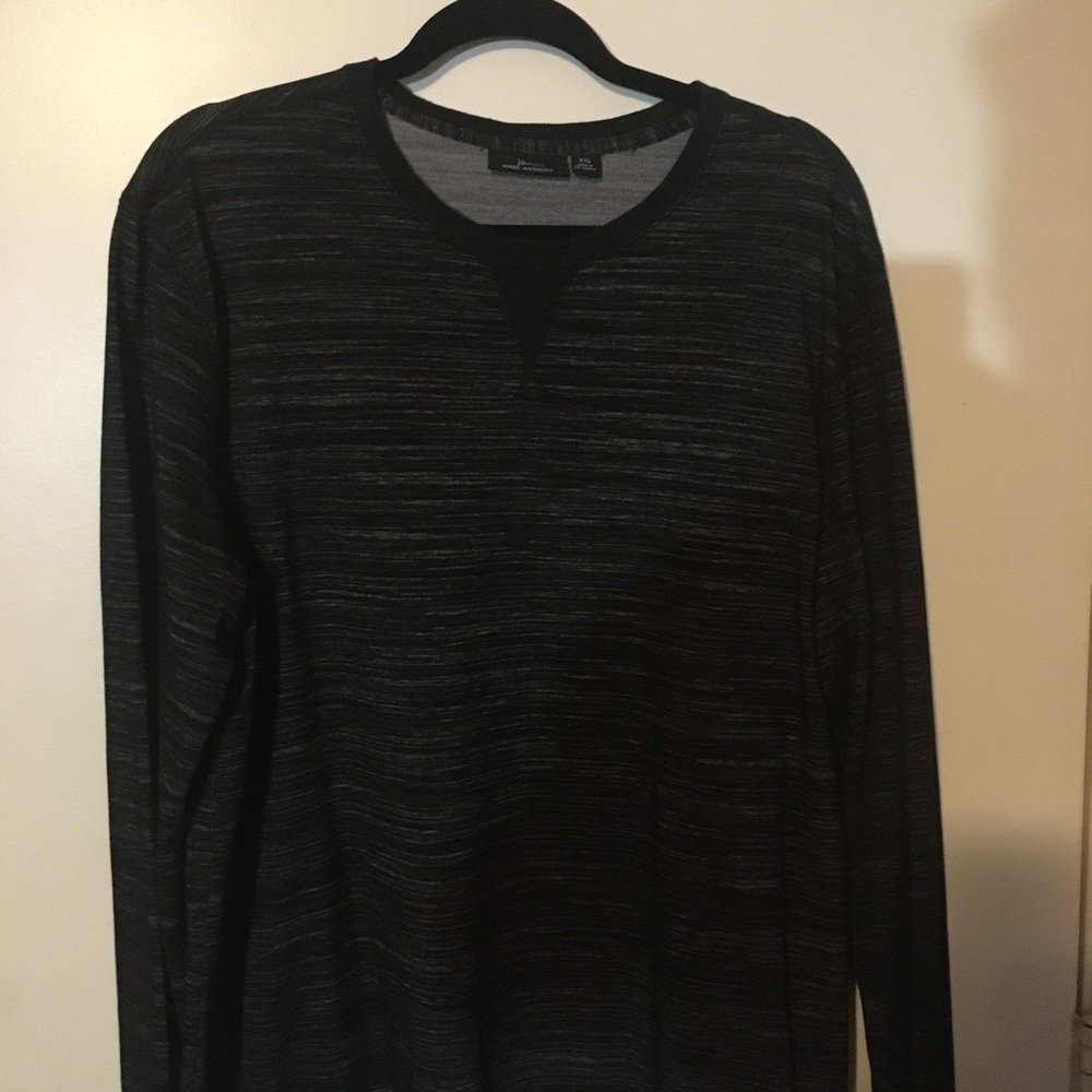 Long sleeve pull over casual shirt